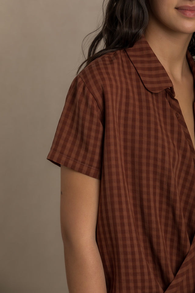 Chemise croisée Jane