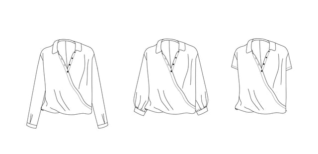 Chemise croisée Jane