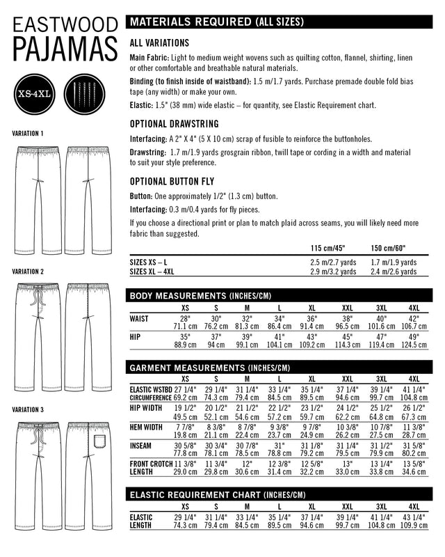 Eastwood Pajamas PDF