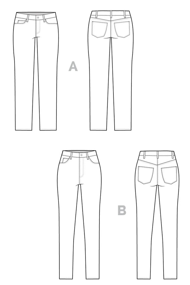 Ginger Jeans Pattern