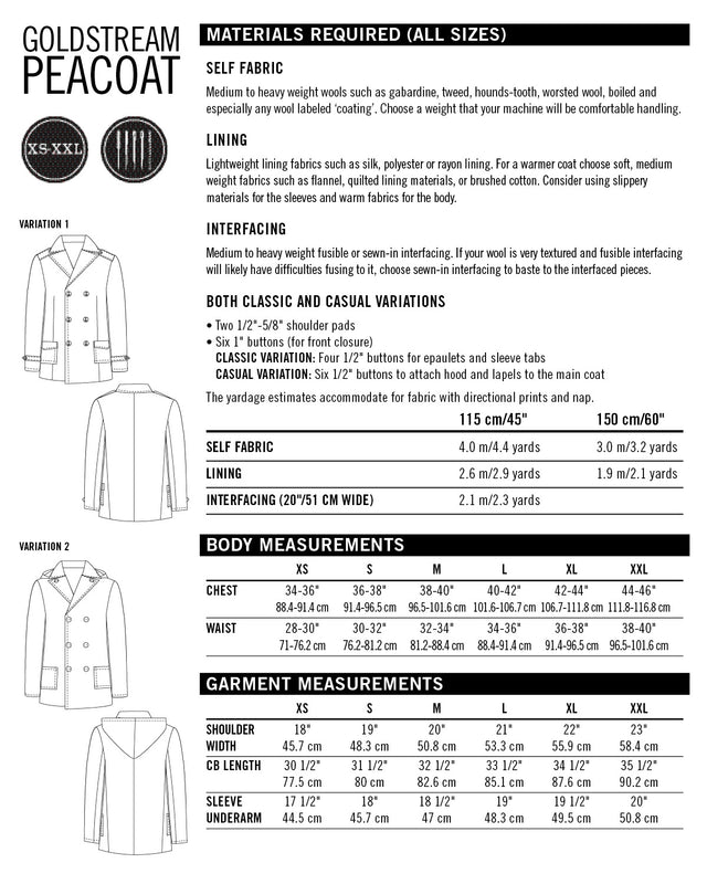 Goldstream Peacoat PDF