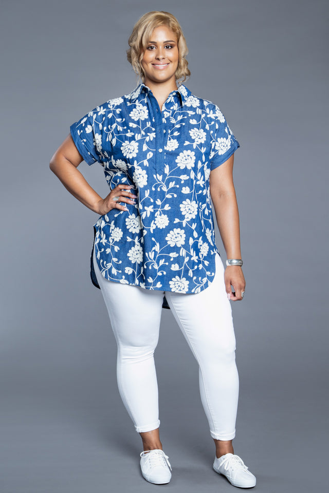 Kalle Shirt + Shirtdress Pattern