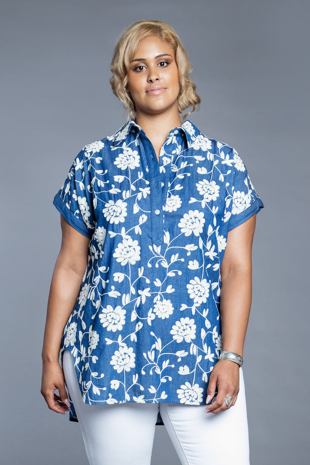 Kalle Shirt + Shirtdress Pattern