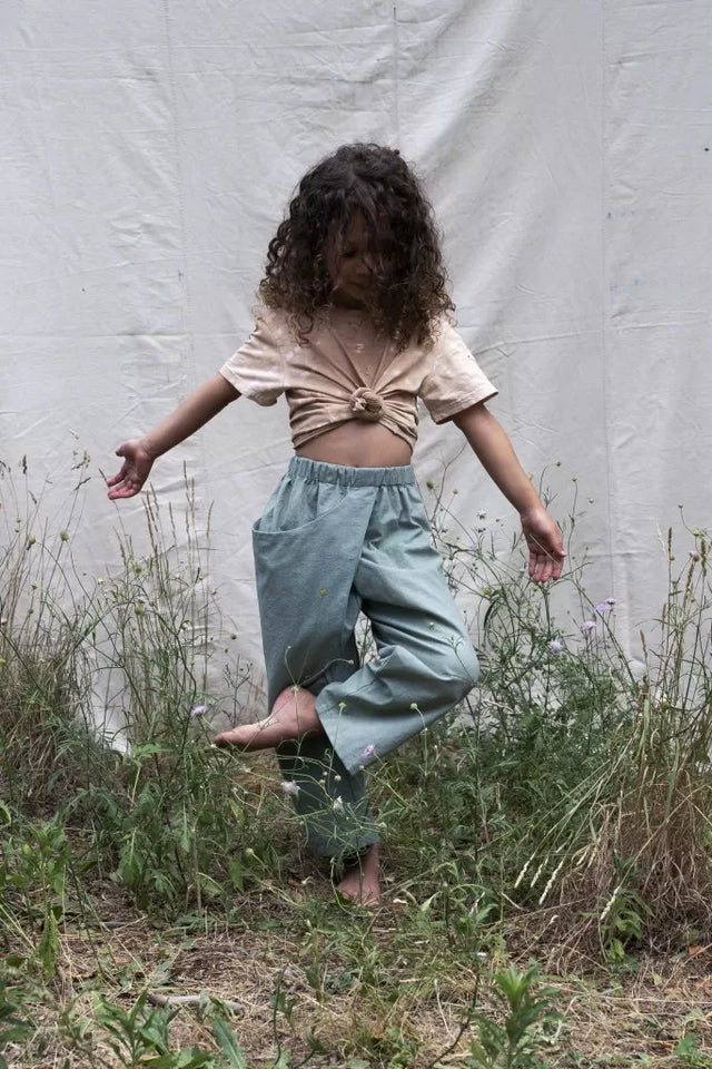 Le pantalon Pleat Kids