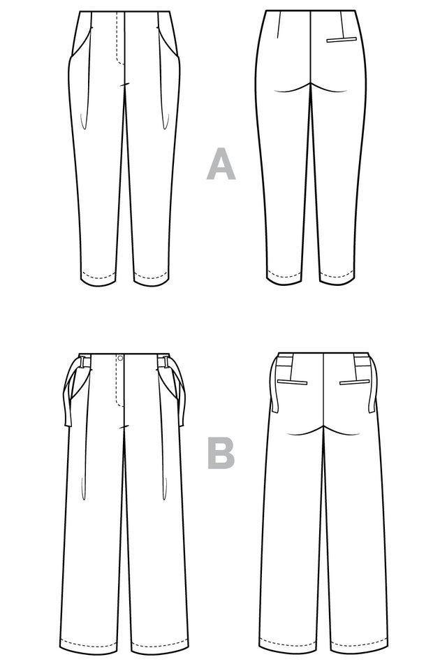 Mitchell Trousers Pattern