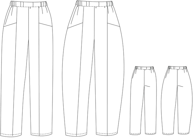 Pantalon barrel Emile