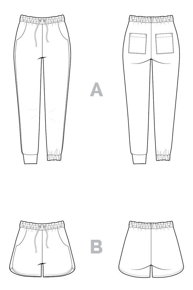 Plateau Joggers Pattern