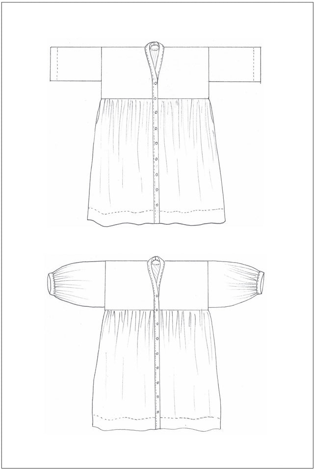 ZW Gather Dress - PDF Pattern