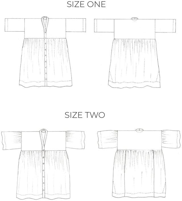 ZW Gather Dress - PDF Pattern