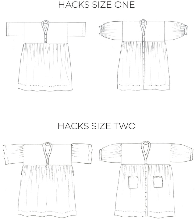 ZW Gather Dress - PDF Pattern