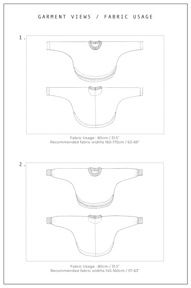ZW Jumper - PDF Sewing Pattern