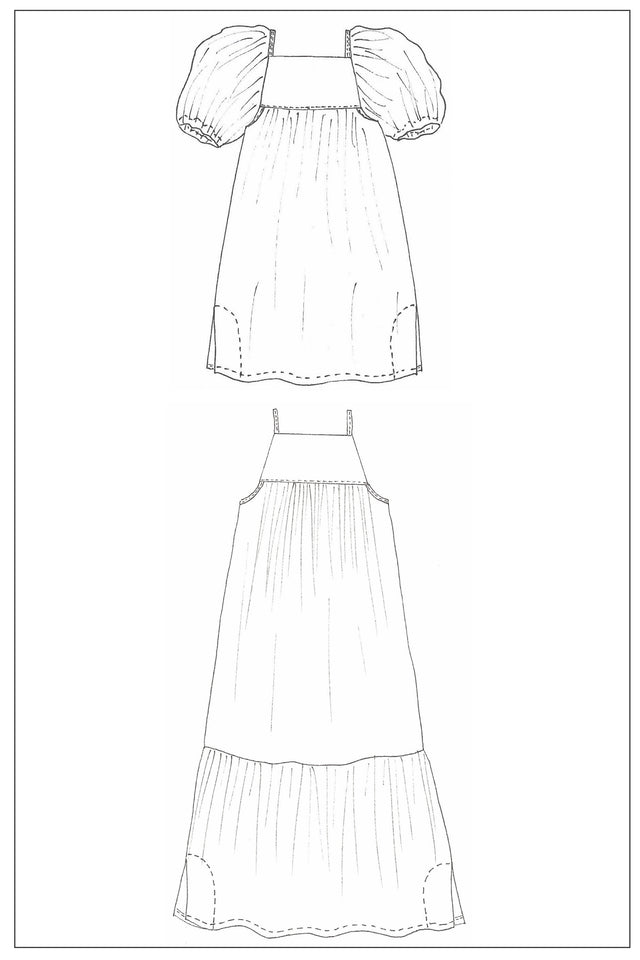 ZW Tier Dress - PDF Pattern