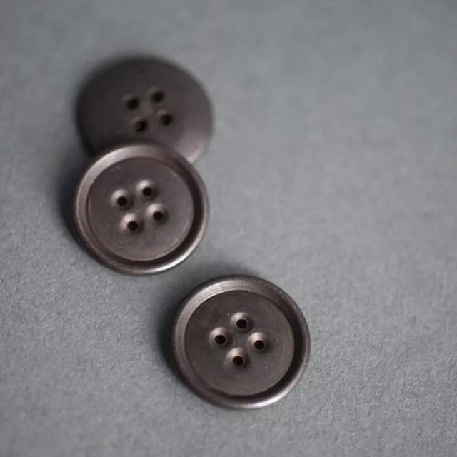 Merchant & Mills Buttons - 18mm Simple Metal