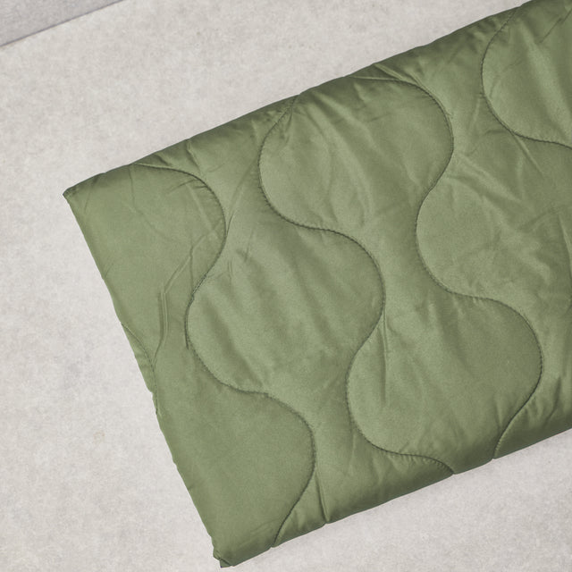 Thelma Thermal Quilt - Olive Wave