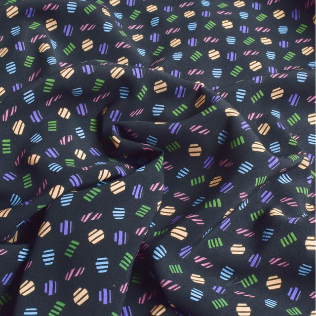 Cousette Viscose - Confetti Black