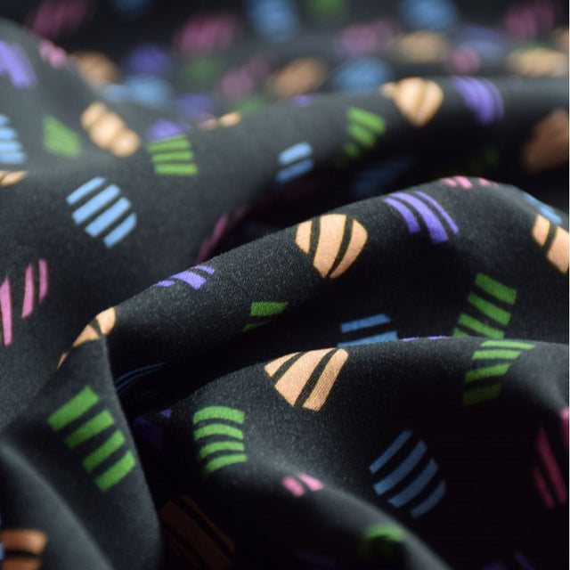 Cousette Viscose - Confetti Black