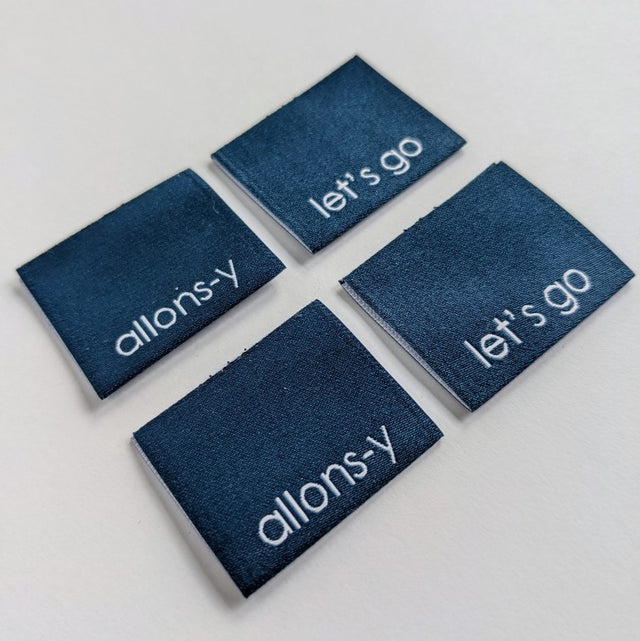 Intensely Distracted Labels - "Allons-y"