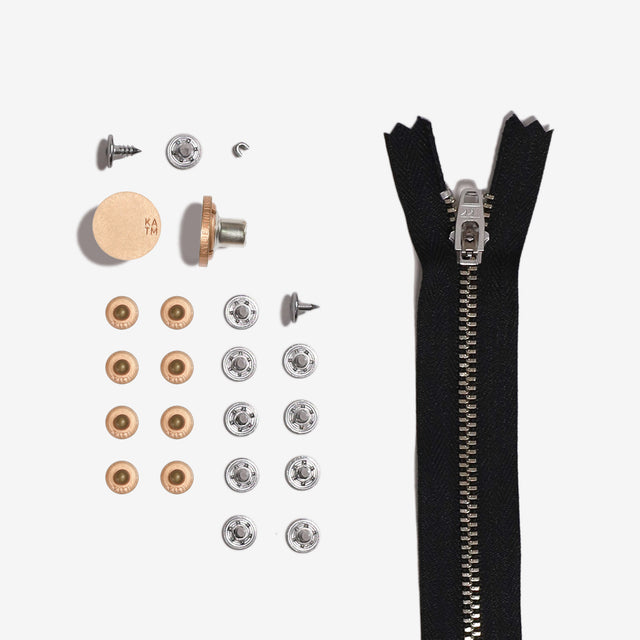 Kylie and the Machine Jean Refill Kit - Copper, Black Zip
