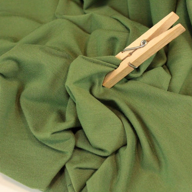 Tencel Modal Stretch Jersey - Grass – Former and Latter Fabrics