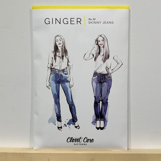 Closet Core Ginger Jeans Pattern