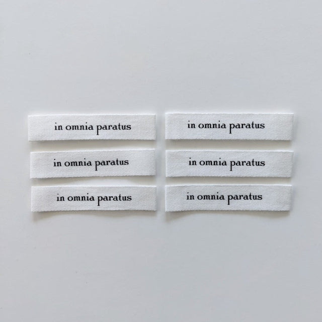 Intensely Distracted Labels - "In Omnia Paratus"