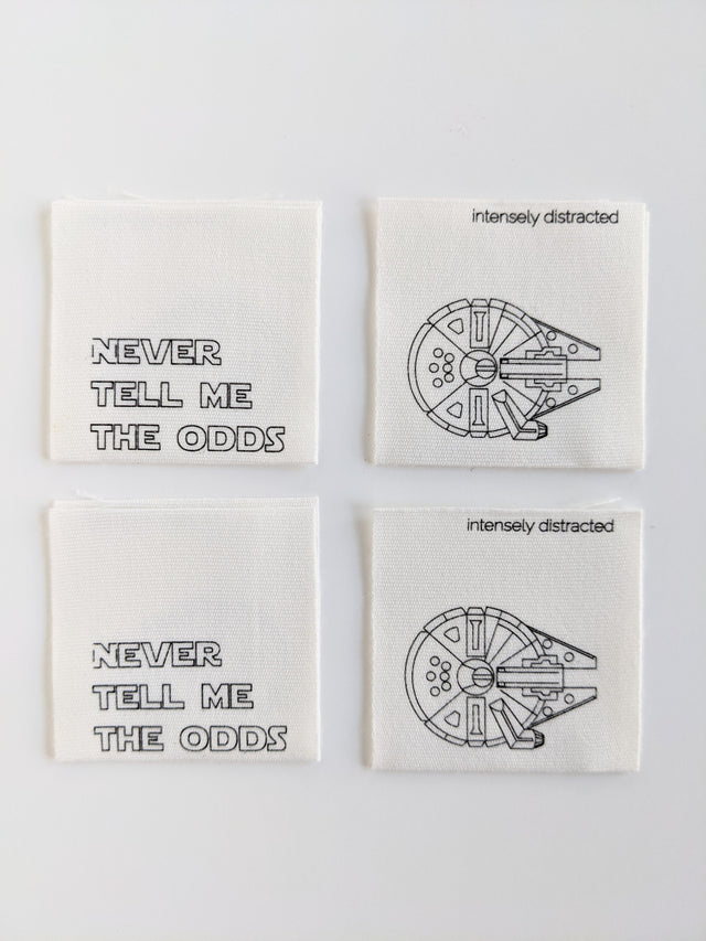 Intensely Distracted Labels - "Never Tell Me the Odds"