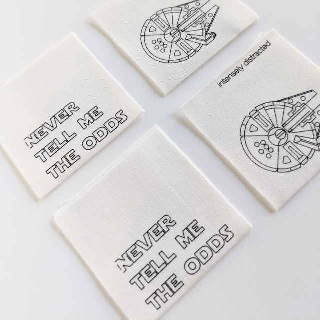 Intensely Distracted Labels - "Never Tell Me the Odds"