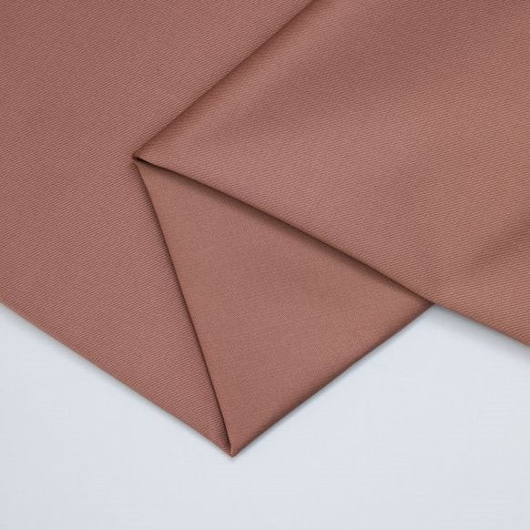 0.95m Remnant - Organic Cotton Stretch Twill - Old Rose