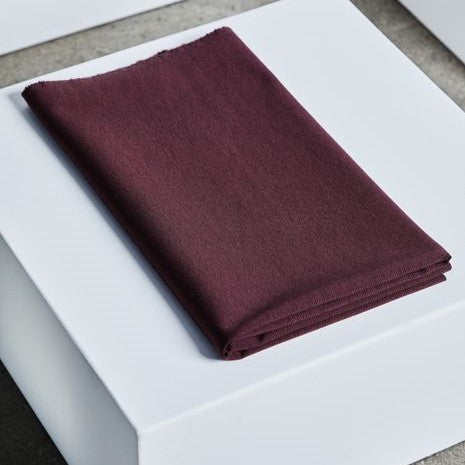 Textured Ponte - Maroon